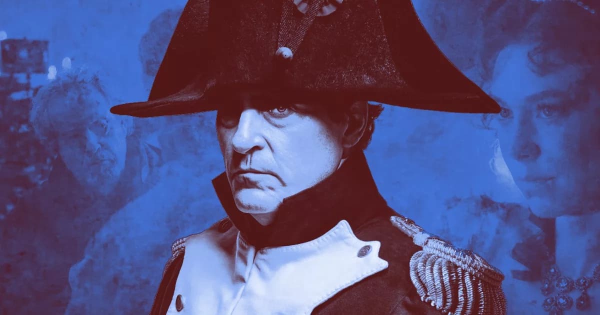 Napoleão compartilha ambição e problemas com seu protagonista (e diretor)