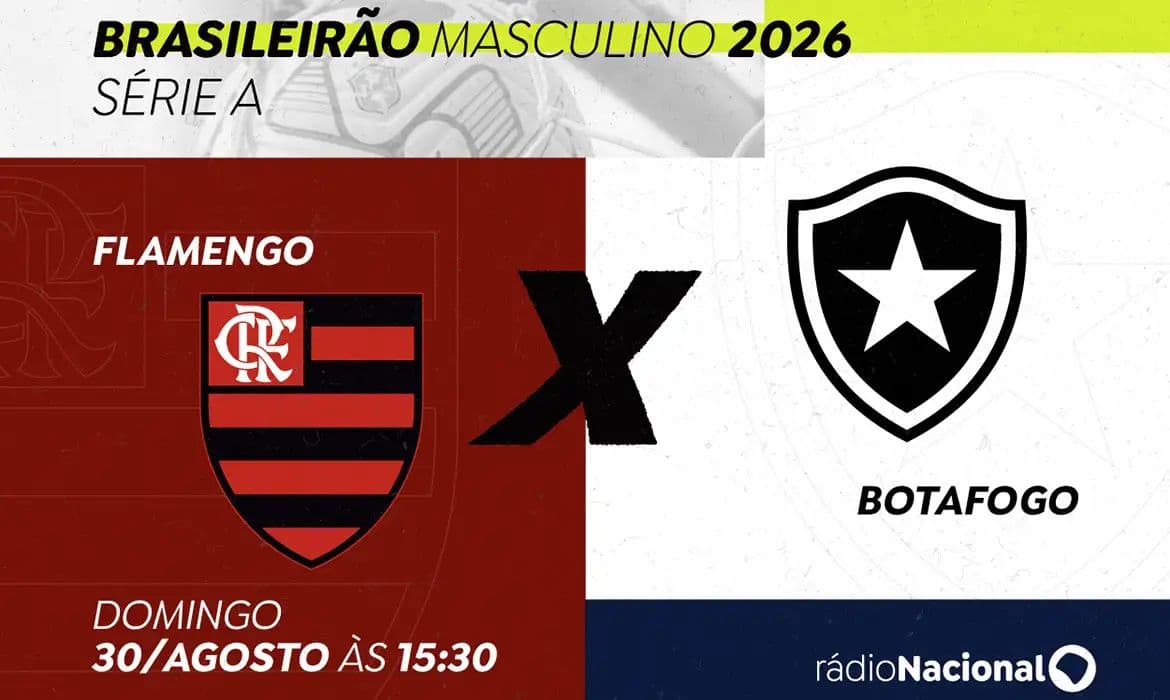 Flamengo e Botafogo se enfrentam neste domingo pelo Brasileirão