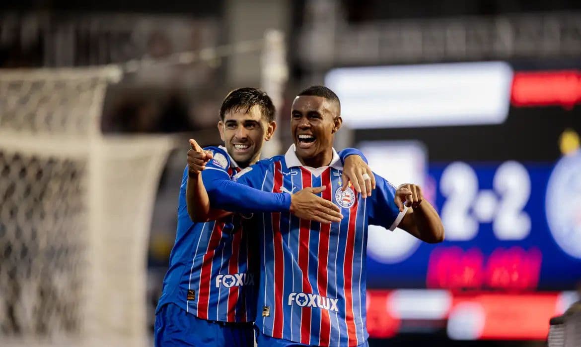 Bahia vence Bragantino e se mantém no G-5 do Brasileirão