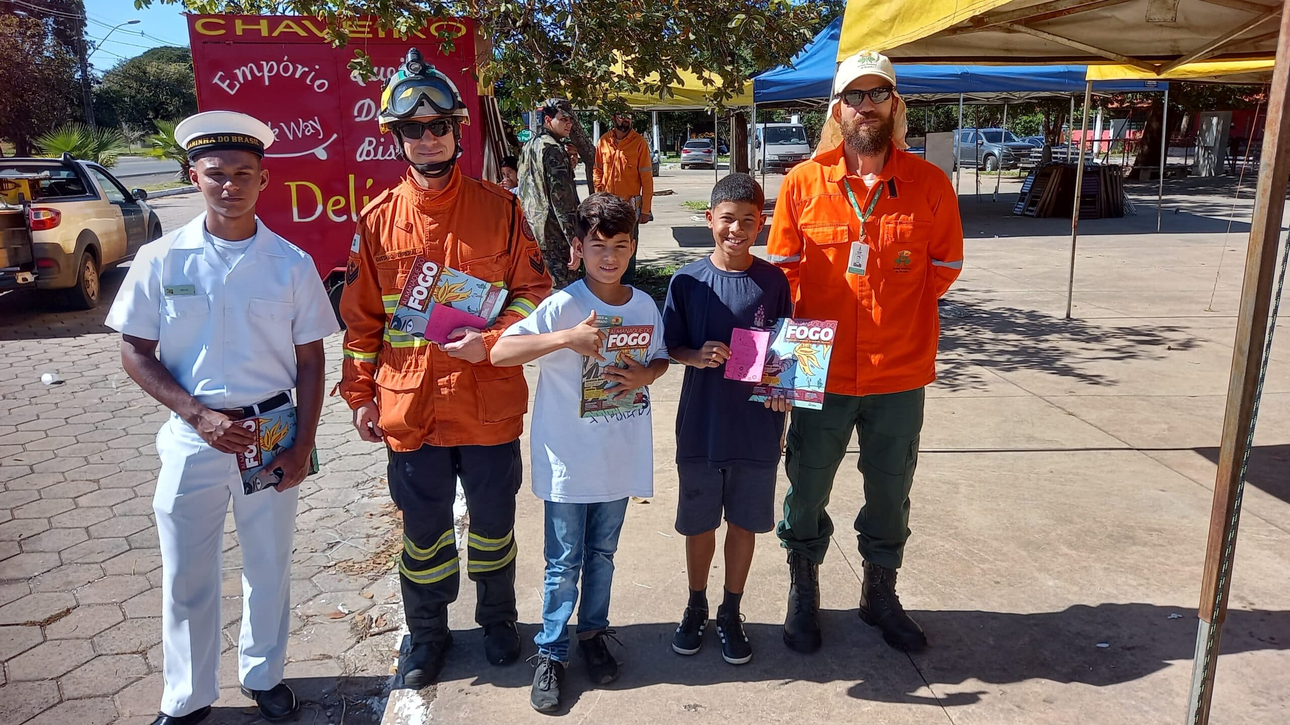 GDF faz blitz educativa de prevenção aos incêndios florestais no Park Way