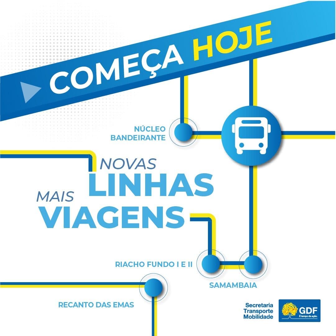 Ônibus circulam com novos horários em cinco cidades