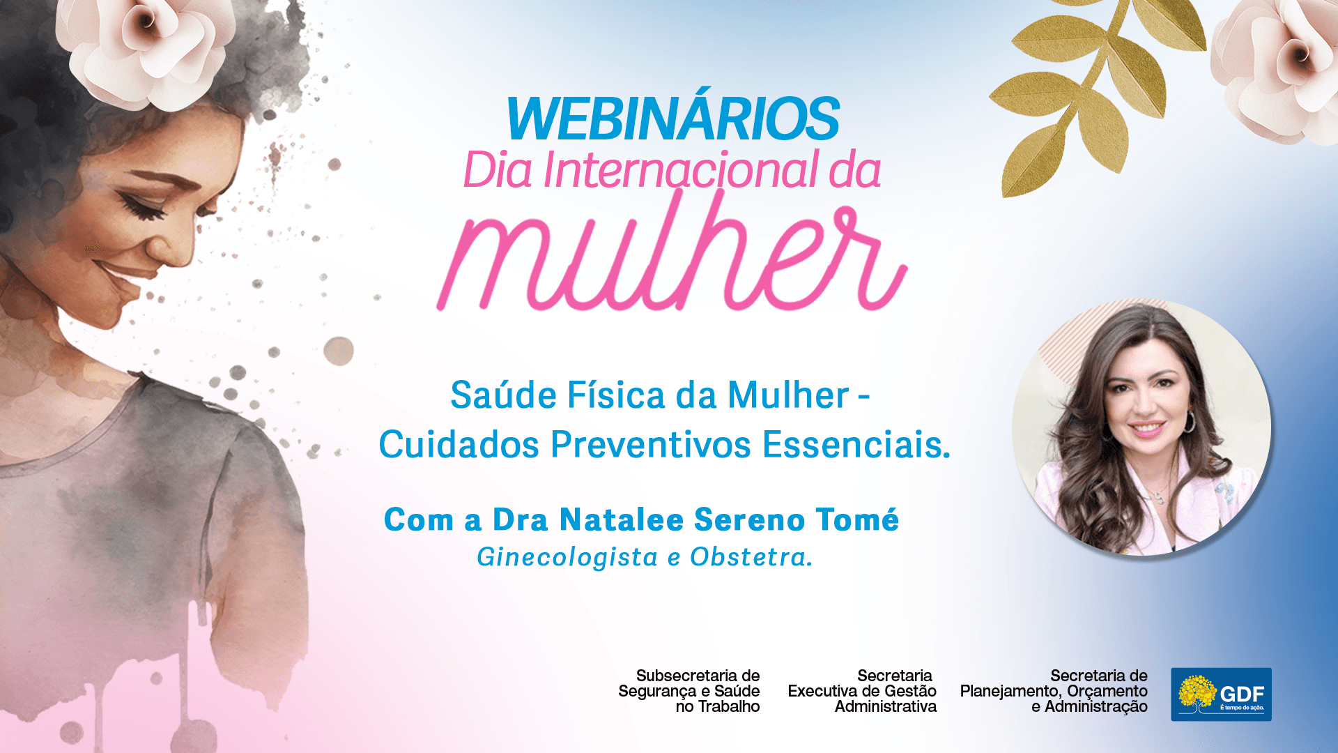Webinário sobre a saúde física feminina está disponível no YouTube