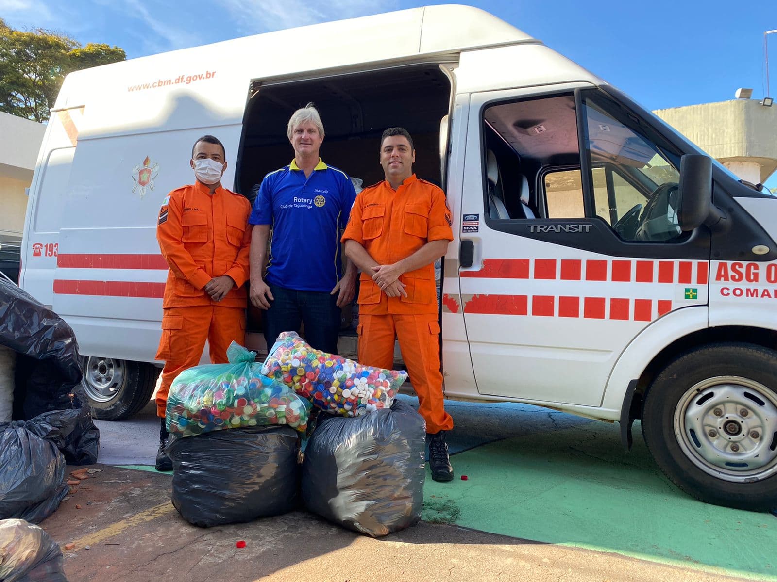 Bombeiros militares abrem gincana dedicada ao meio ambiente