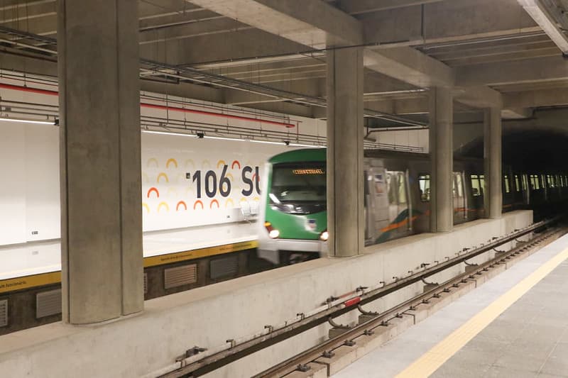 Oito em cada dez passageiros aprovam o Metrô-DF