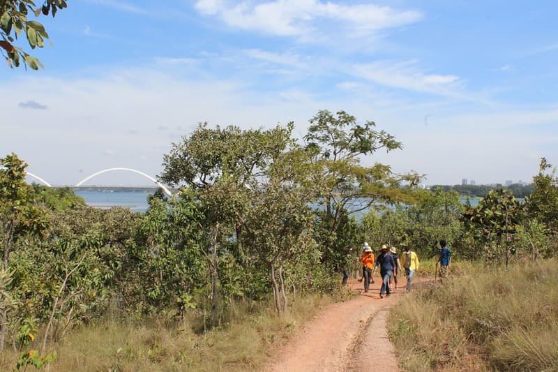 Brasília Ambiental faz vistoria no Parque Copaíbas, no Lago Sul