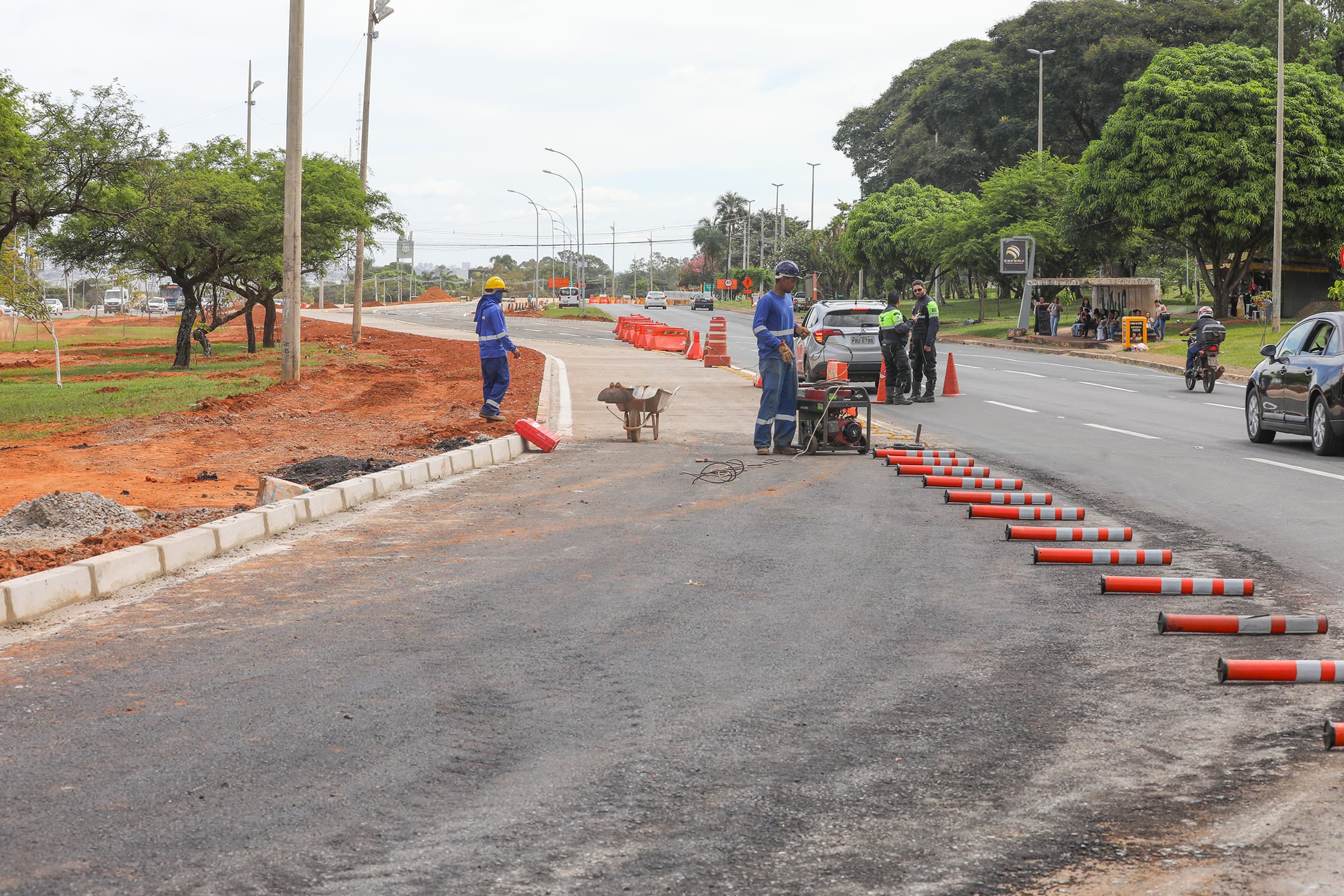 Últimos ajustes são feitos para liberação de pista no Viaduto da Epig