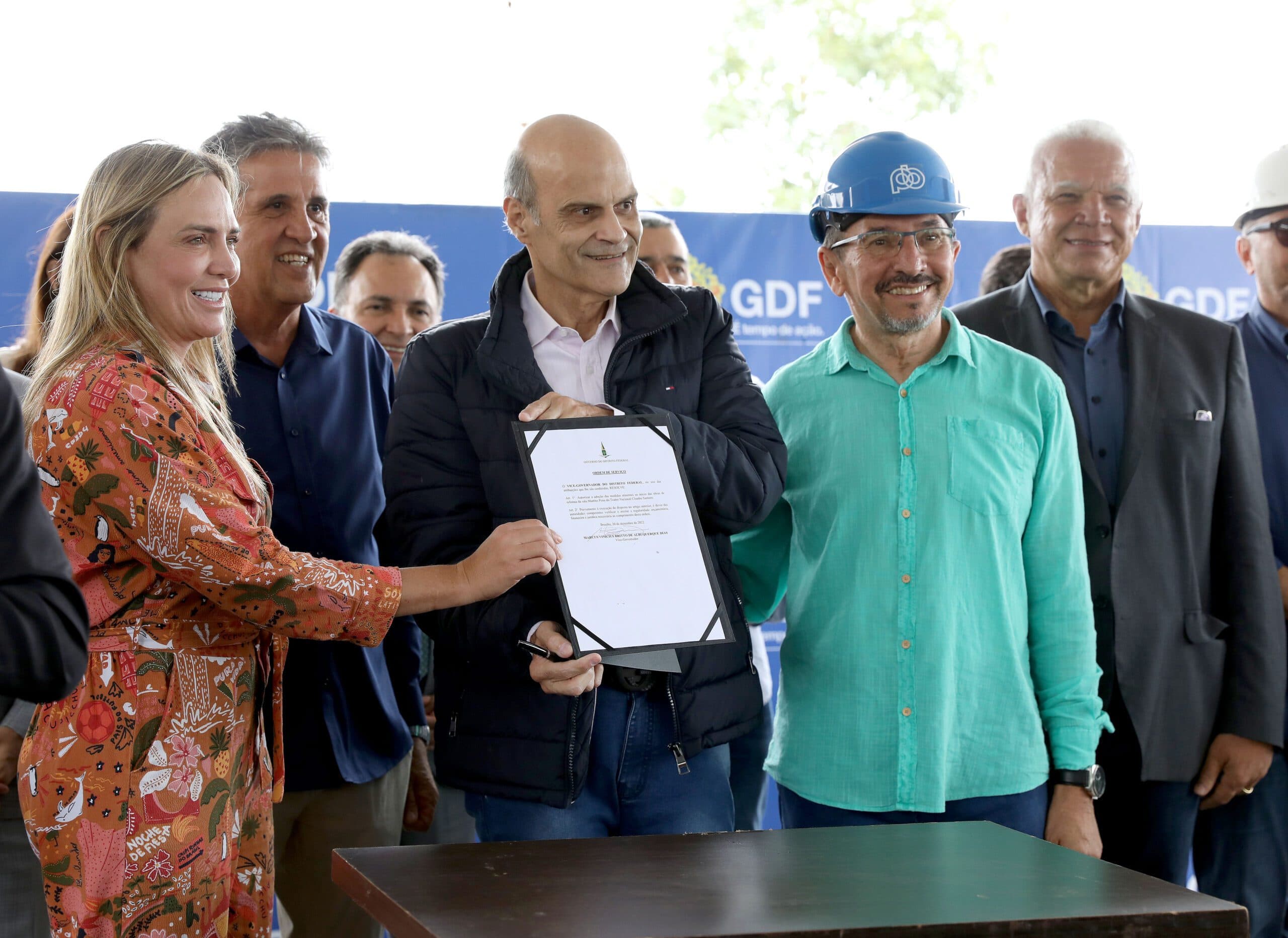 GDF inicia reforma da Sala Martins Pena do Teatro Nacional
