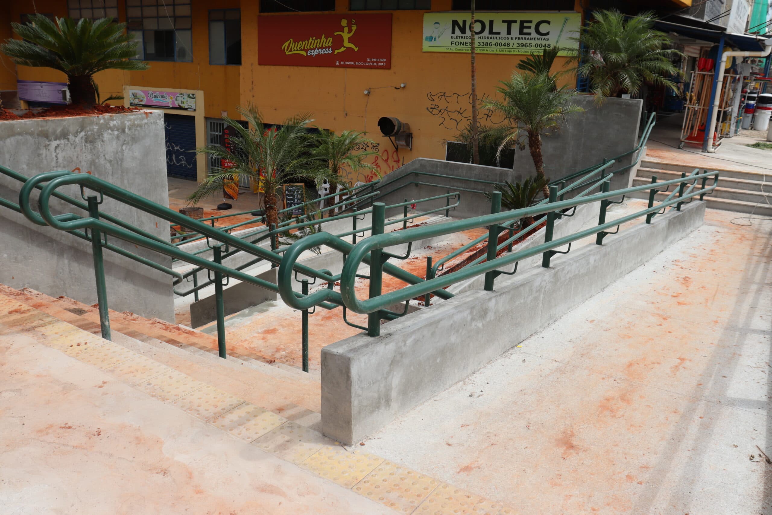 Conexão entre avenidas do Núcleo Bandeirante ganha acessibilidade