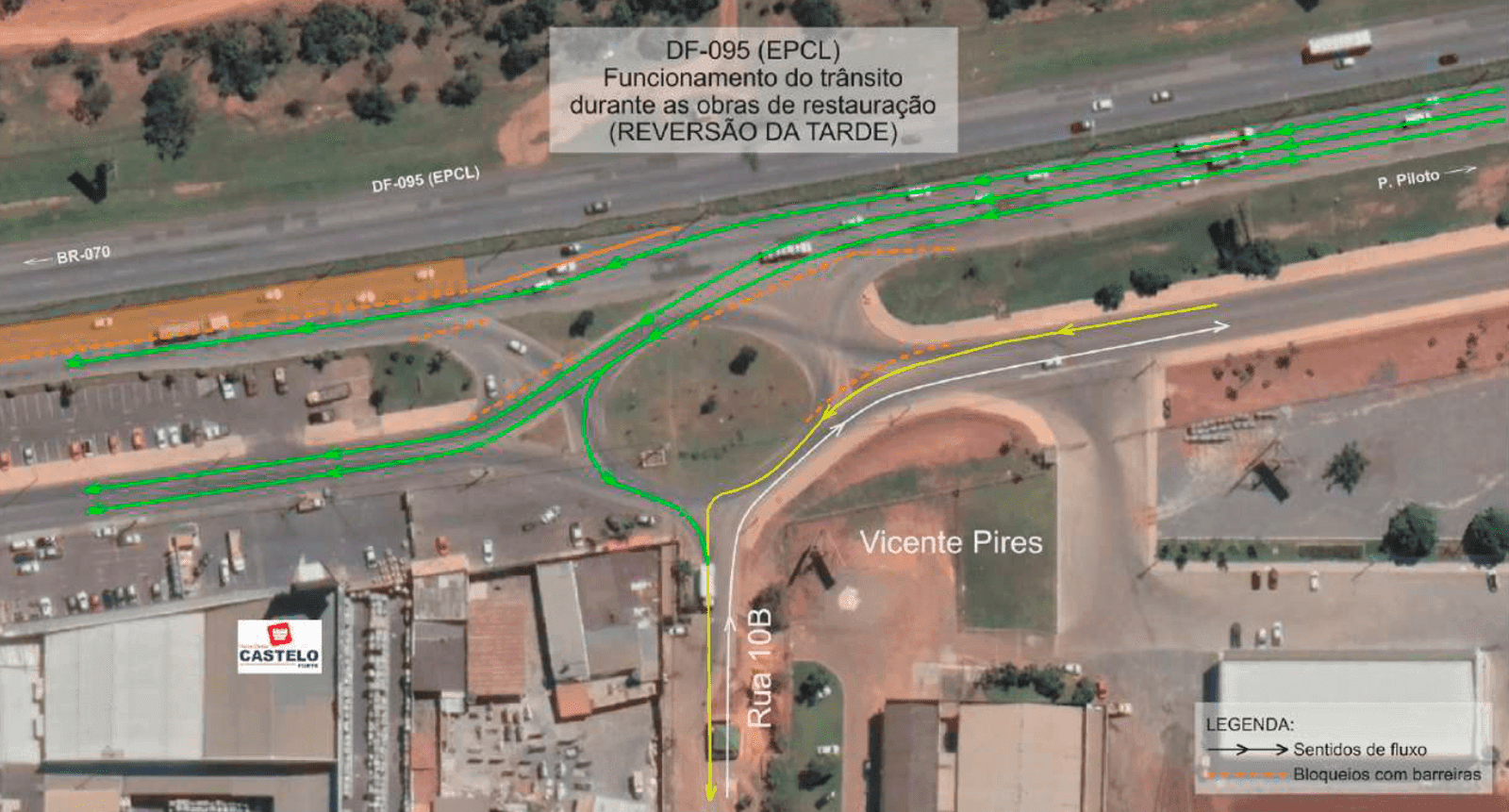 Como funcionará a Estrutural durante as obras que começam nesta terça (20)