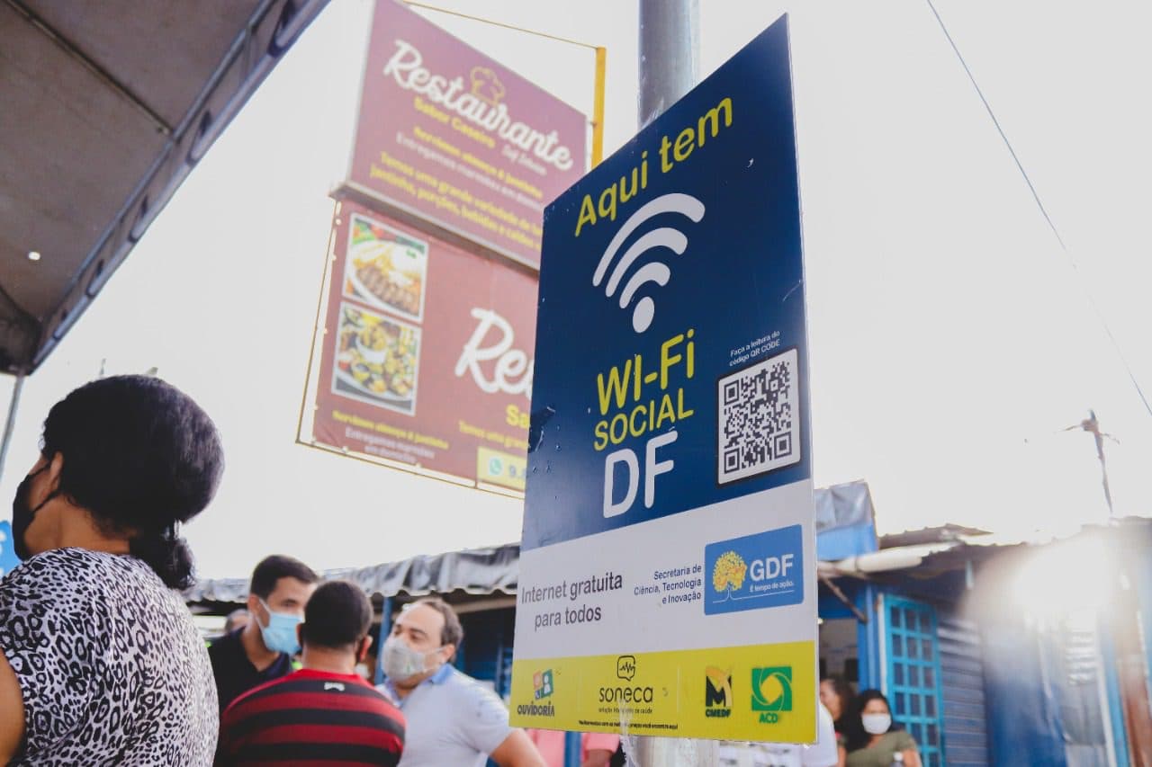 Feira Permanente de Água Quente ganha internet gratuita