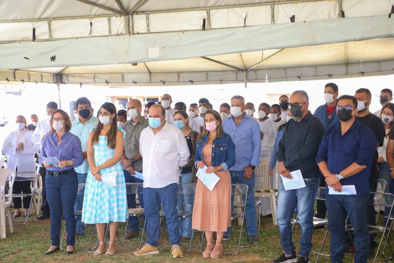 Governador participa de missa no Sol Nascente e descarta decretar lockdown