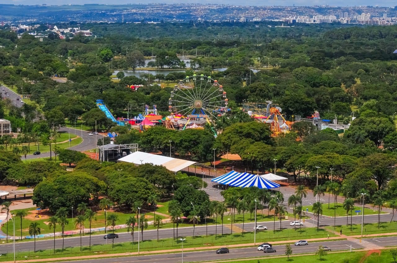 Circuito esportivo para pessoas com deficiência no Parque da Cidade