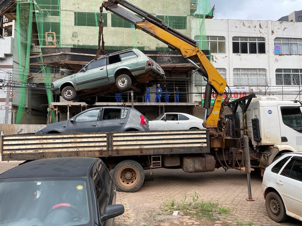 DF Livre de Carcaças tem média de um carro recolhido por dia em dois anos