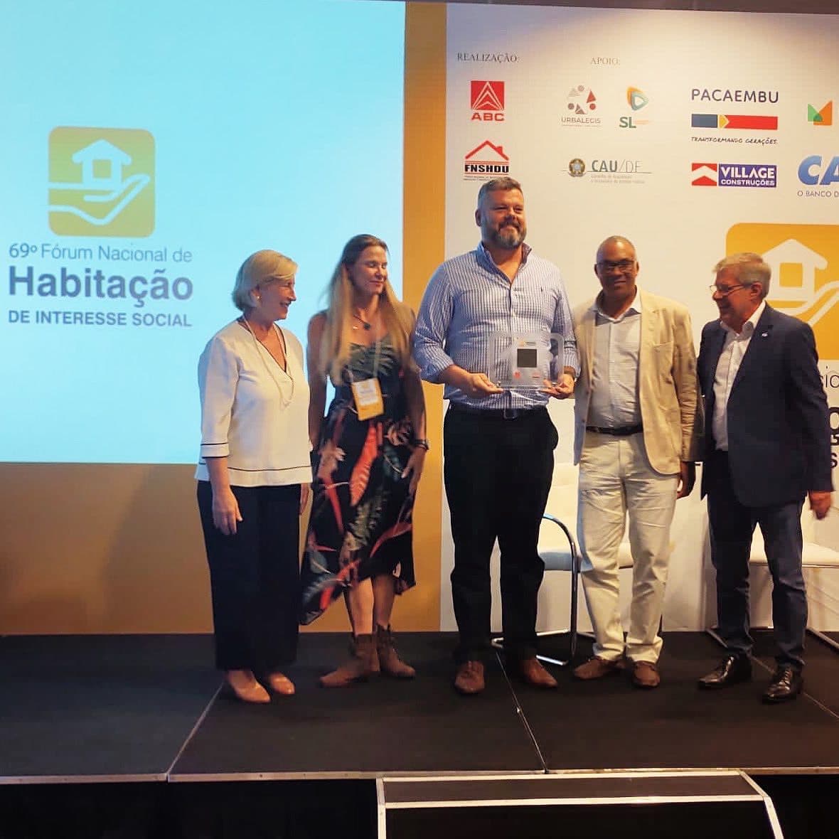 GDF é premiado duas vezes no 69° Fórum Nacional de Habitação