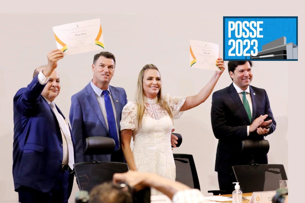 Ibaneis Rocha toma posse para segundo mandato