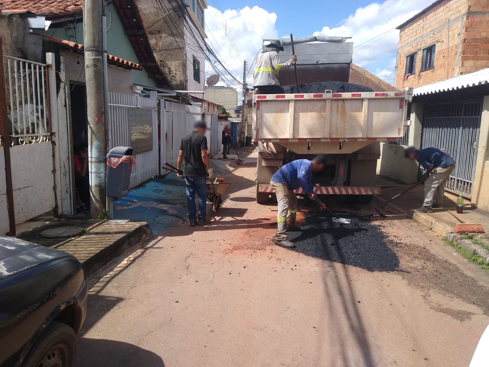 Após estragos deixados pela chuva, GDF Presente atua em São Sebastião
