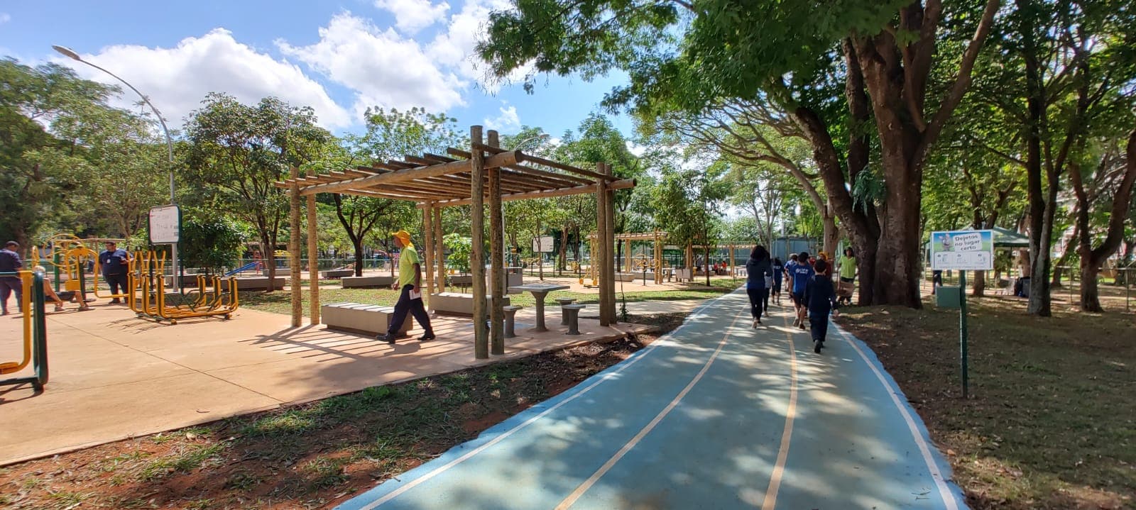 Parque Maria Cláudia Siqueira Del’Isola será entregue à comunidade
