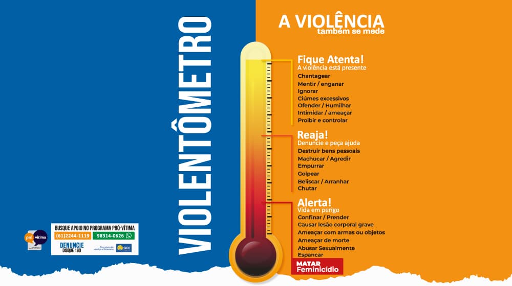 Campanha de prevenção à violência de gênero ocorre até 10/12