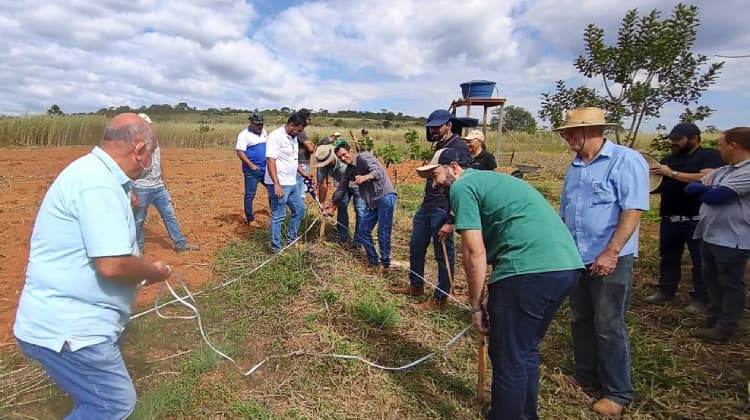 Sistema de irrigação viabilizará inclusão produtiva e segurança alimentar