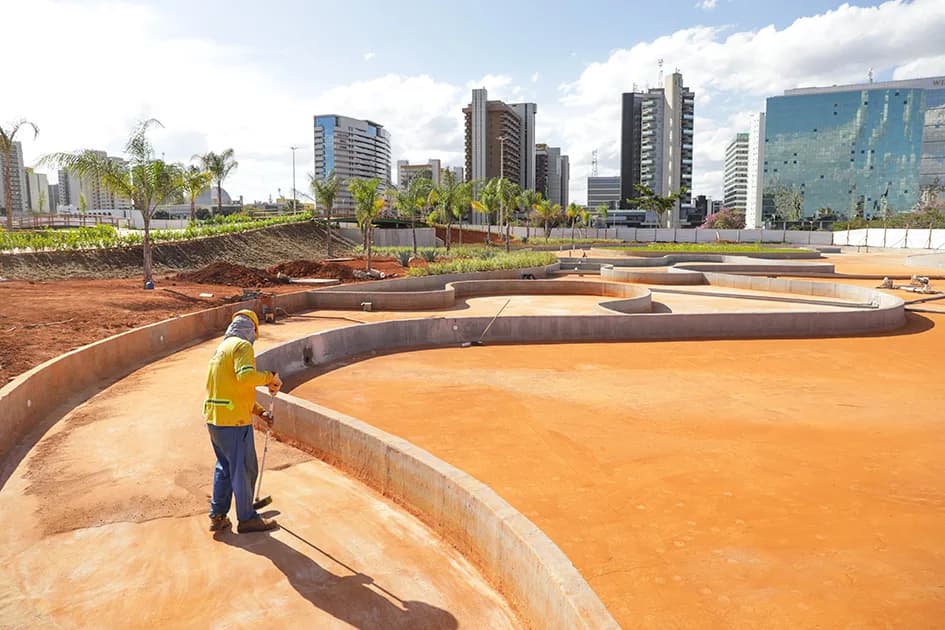 Jardim Burle Marx vai colorir região central de Brasília