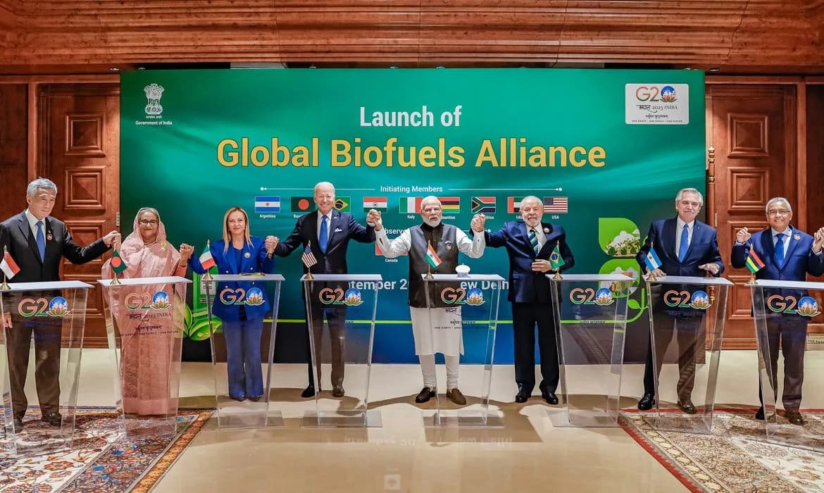 Aliança por biocombustíveis reúne 19 países para produção sustentável