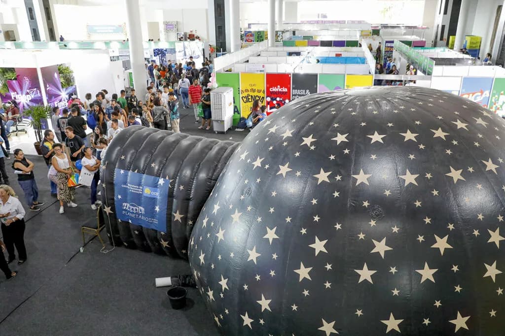 GDF leva planetário móvel para a 20ª Semana de Ciência e Tecnologia