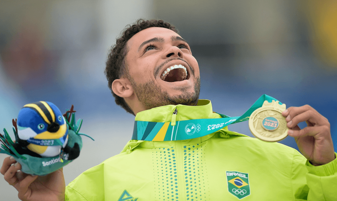 Pan-Americanos: Lucas Rabelo garante ouro no skate street