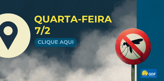 Veja a rota do fumacê nesta quarta-feira (7)