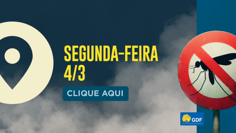 Veja a rota do fumacê nesta segunda-feira (4)