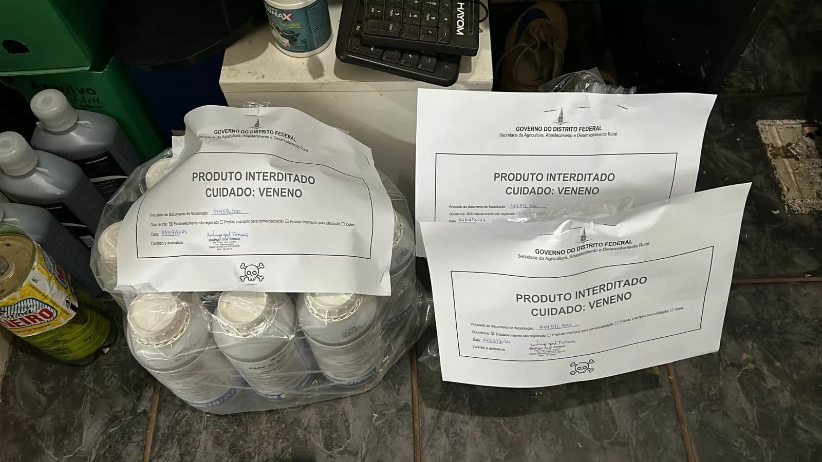 Fiscalização identifica diversas irregularidades em loja agropecuária