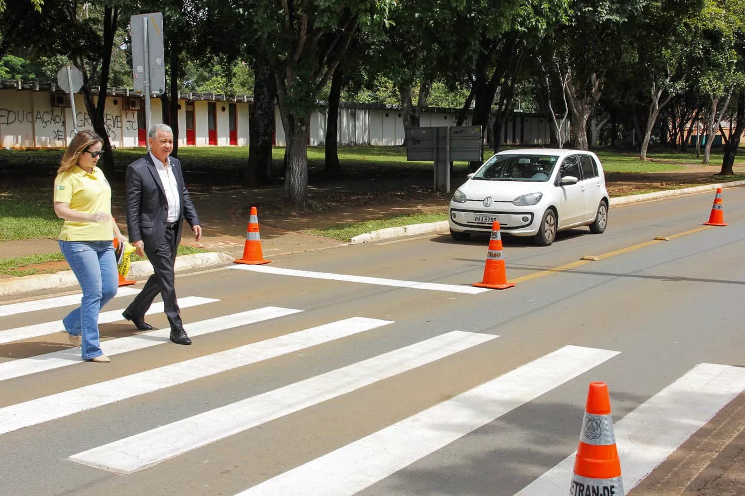 Respeito à faixa de pedestres será votado como Patrimônio Imaterial do DF no dia 19