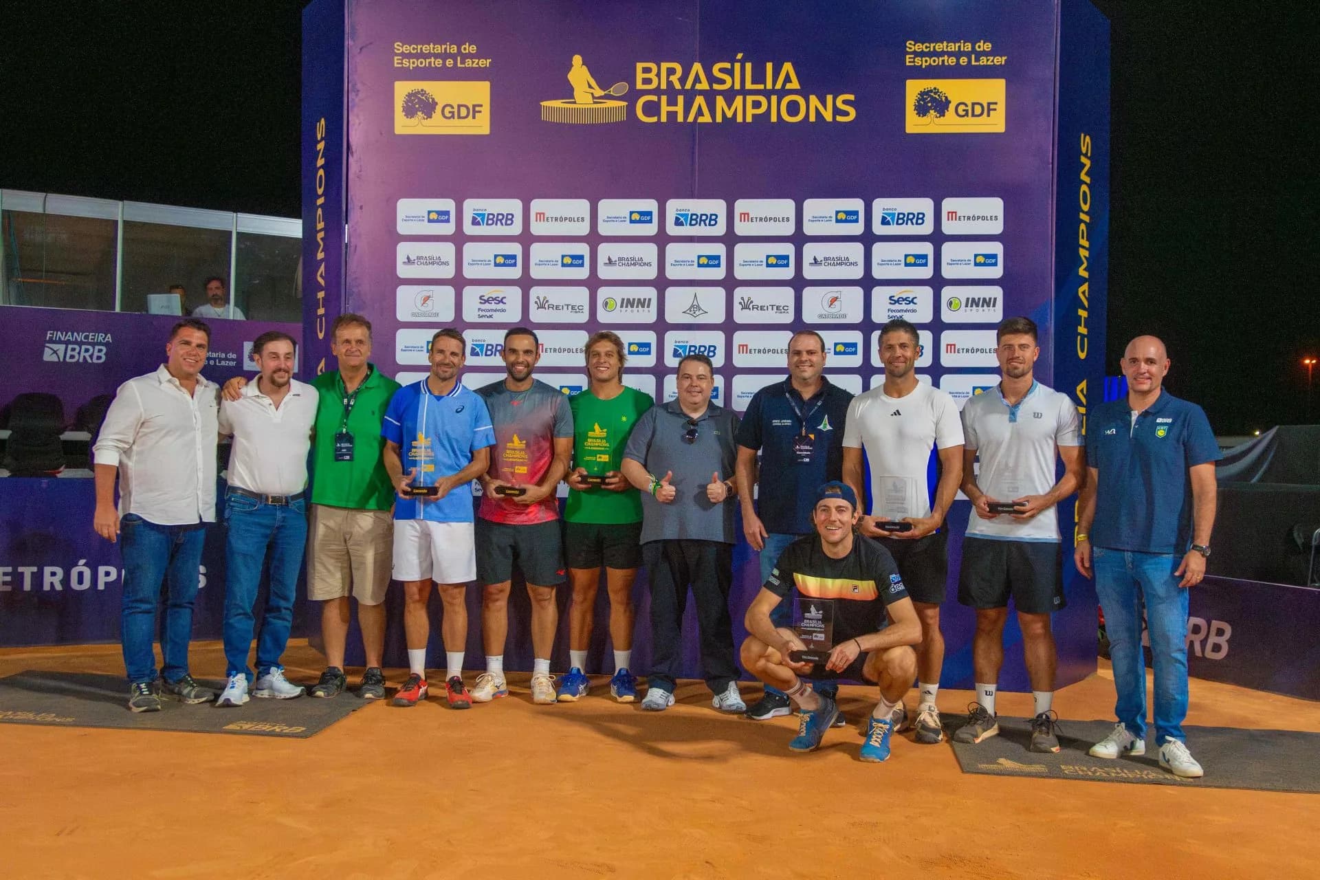 Time Arena BRB Mané Garrincha vence o Brasília Champions Legends 2024