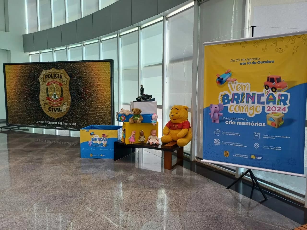 Campanha “Vem Brincar Comigo 2024” promove doação de brinquedos e alegria no DF