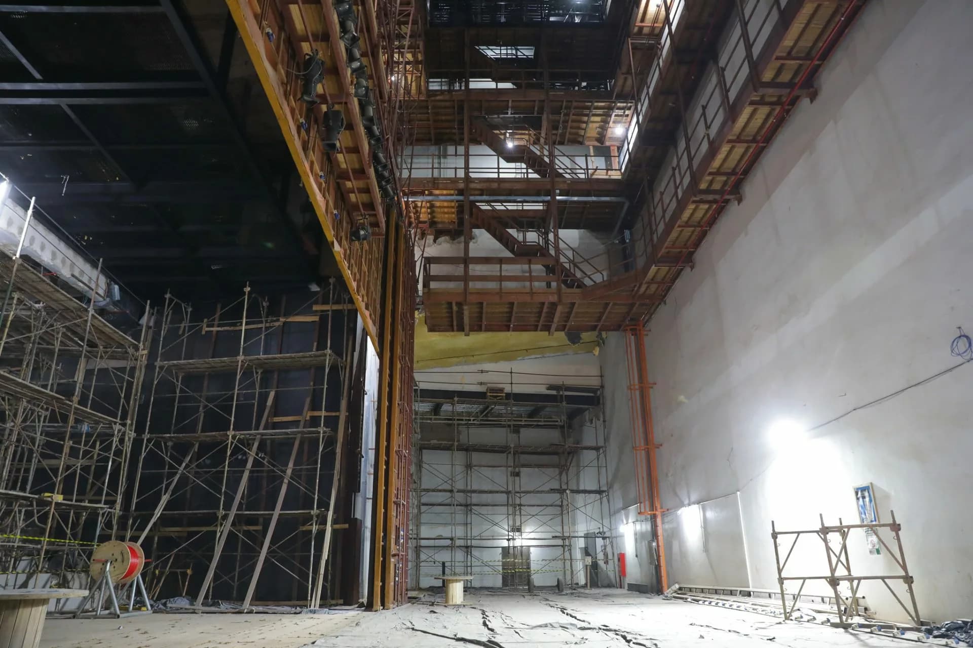 Primeira etapa da reforma do Teatro Nacional foca em infraestrutura e modernização