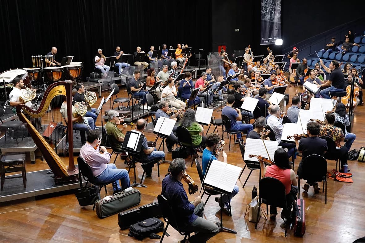 Orquestra Sinfônica do Teatro Nacional retorna à Sala Martins Pena após 10 anos