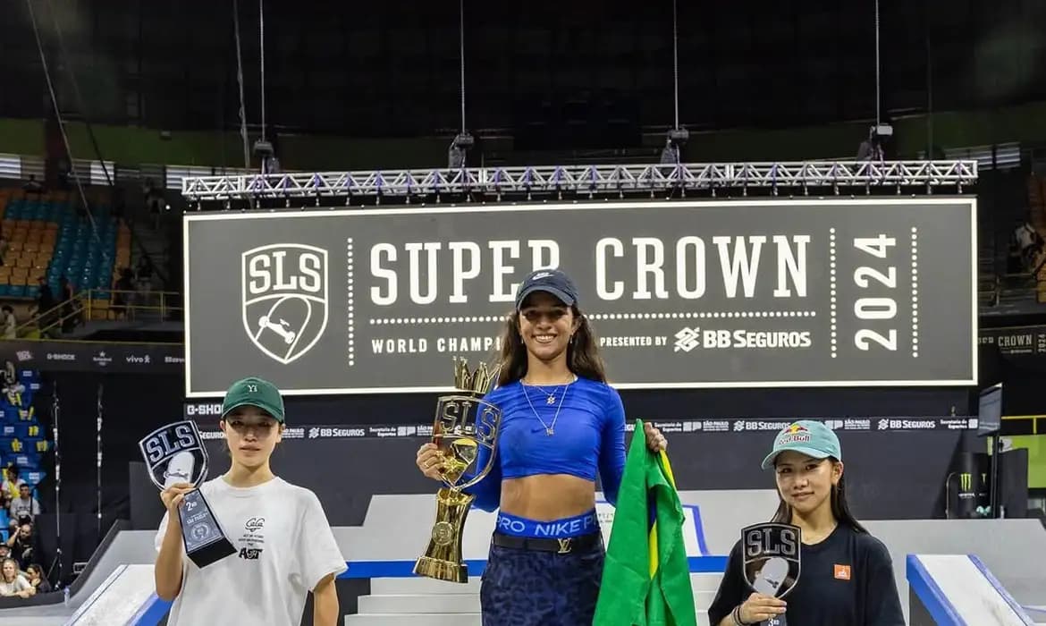 Rayssa Leal faz história ao conquistar tricampeonato mundial de skate street