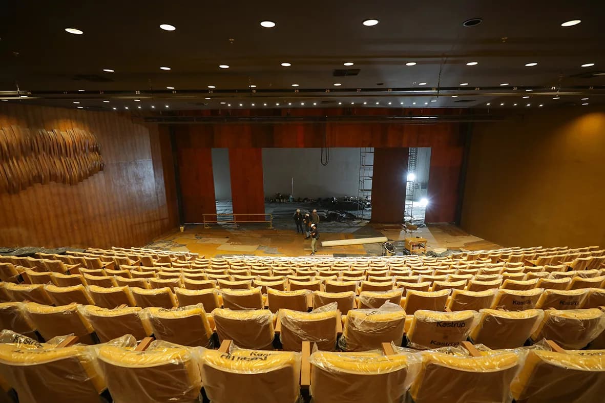 Reforma do Teatro Nacional coloca Sala Martins Pena entre as mais modernas do Brasil