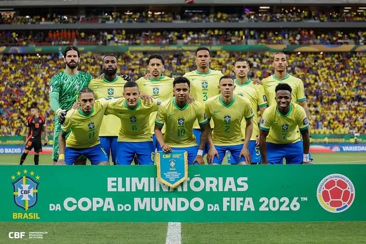 Seleção Brasileira enfrenta a Argentina de olho em vaga antecipada para a Copa do Mundo de 2026