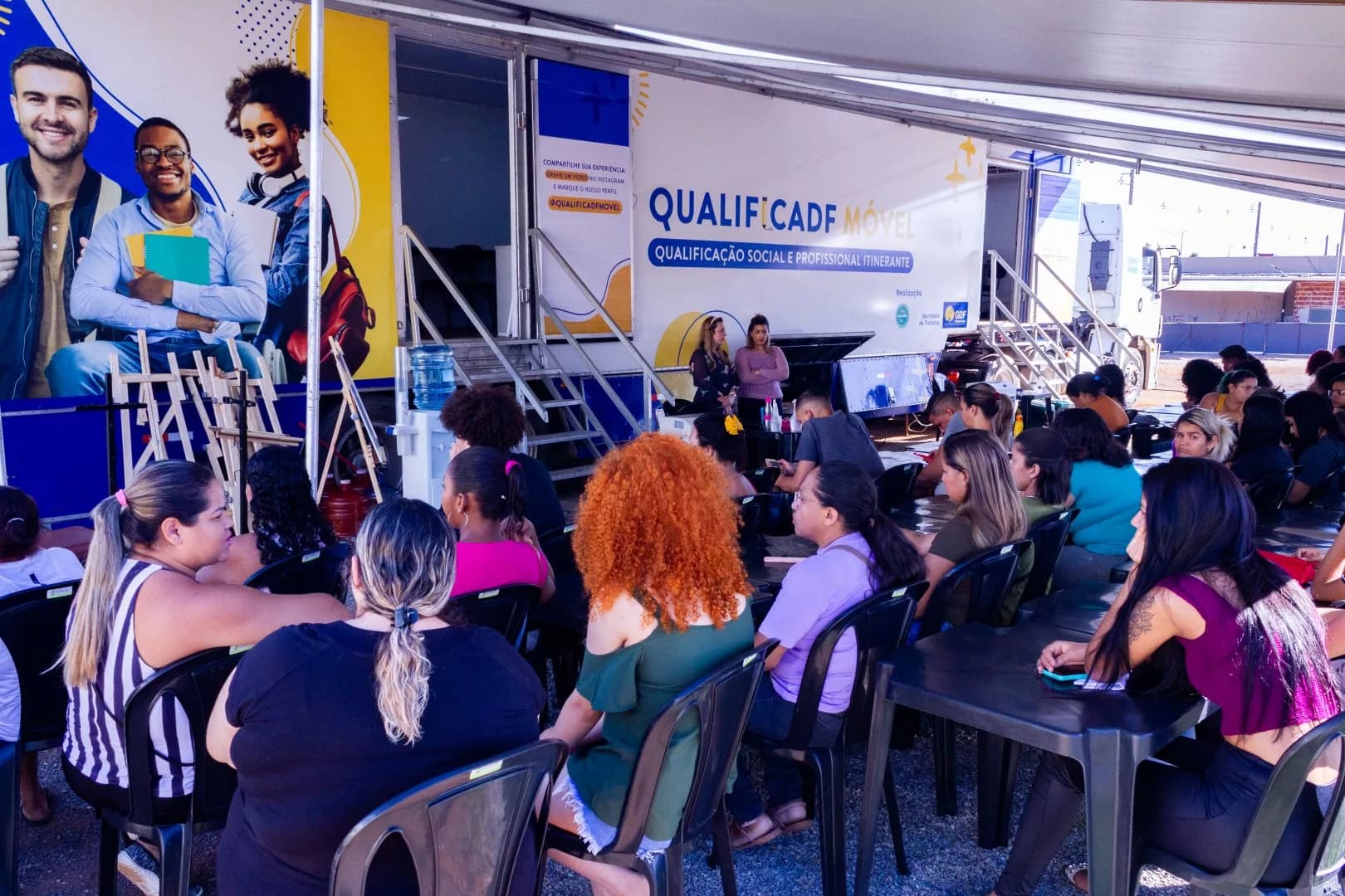 QualificaDF Móvel abre mais de mil vagas para cursos gratuitos no DF