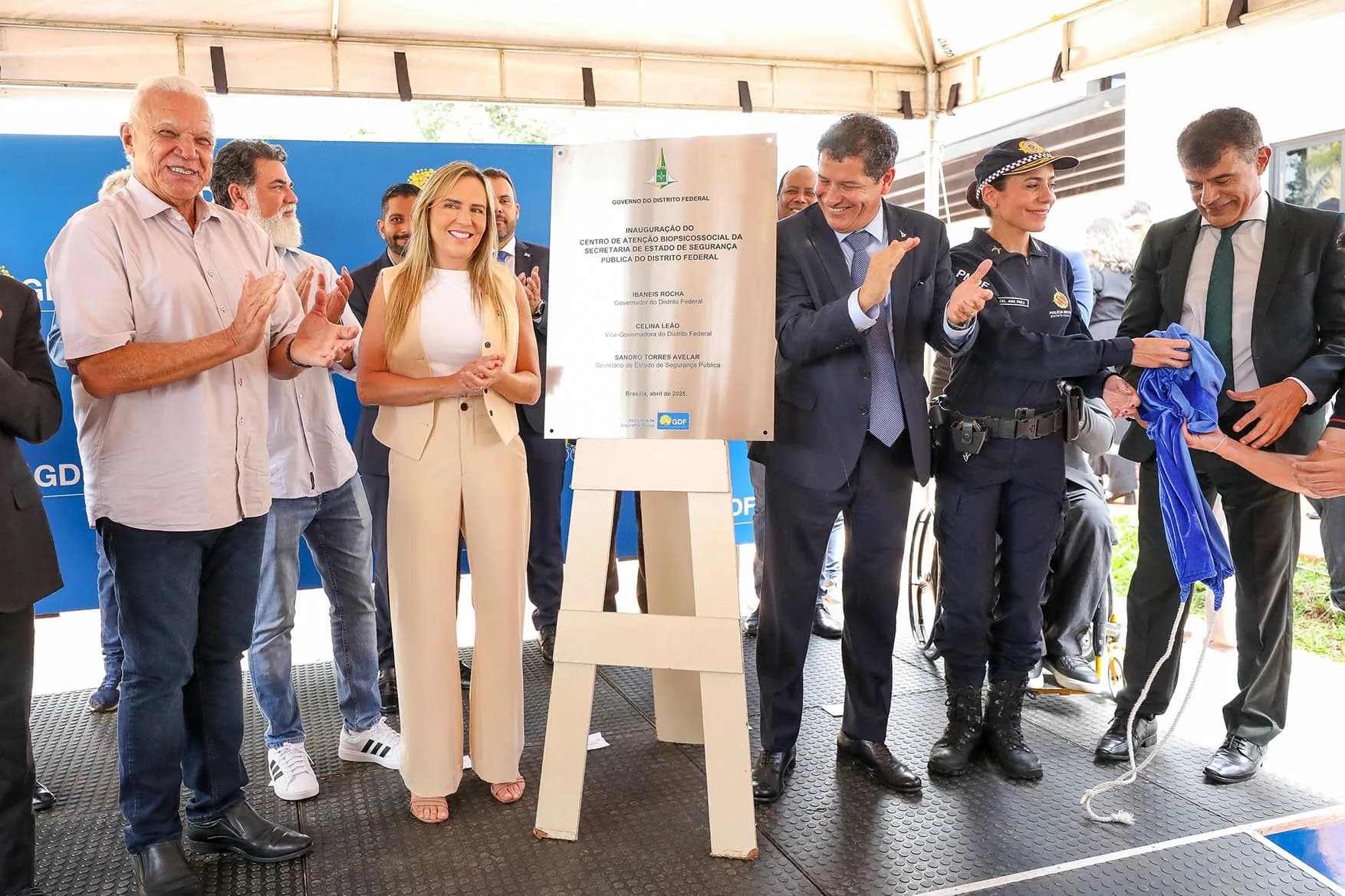 DF inaugura centro pioneiro de apoio biopsicossocial para servidores da segurança pública