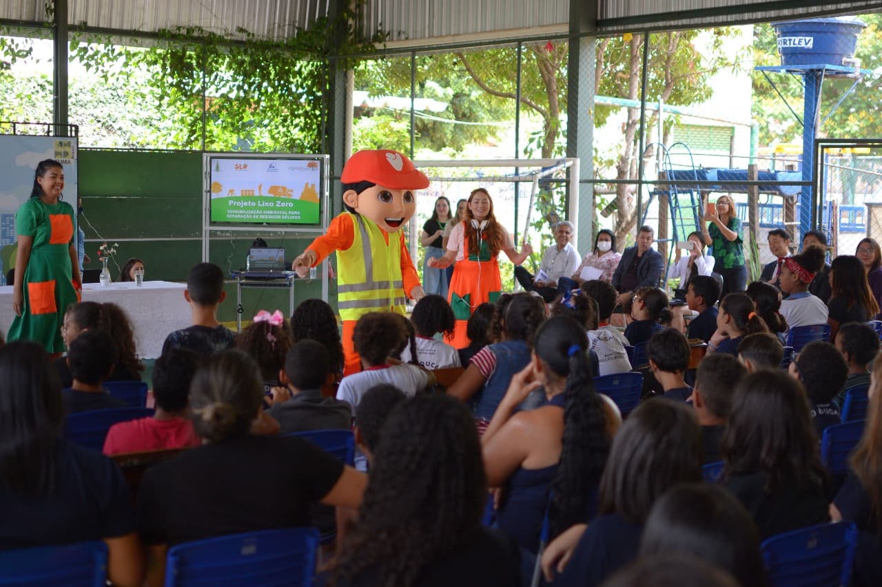 Projeto ambiental quer fazer do CED Agrourbano Ipê uma escola ‘lixo zero’