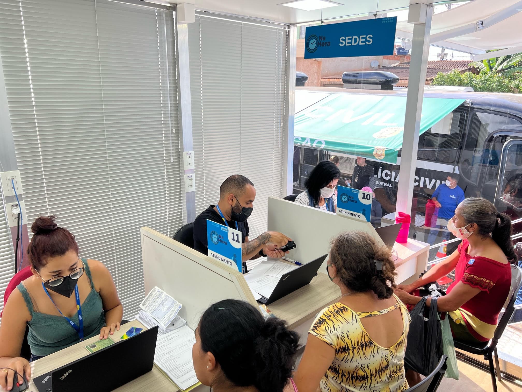 Força-tarefa ajuda comunidade a atualizar Cadastro Único