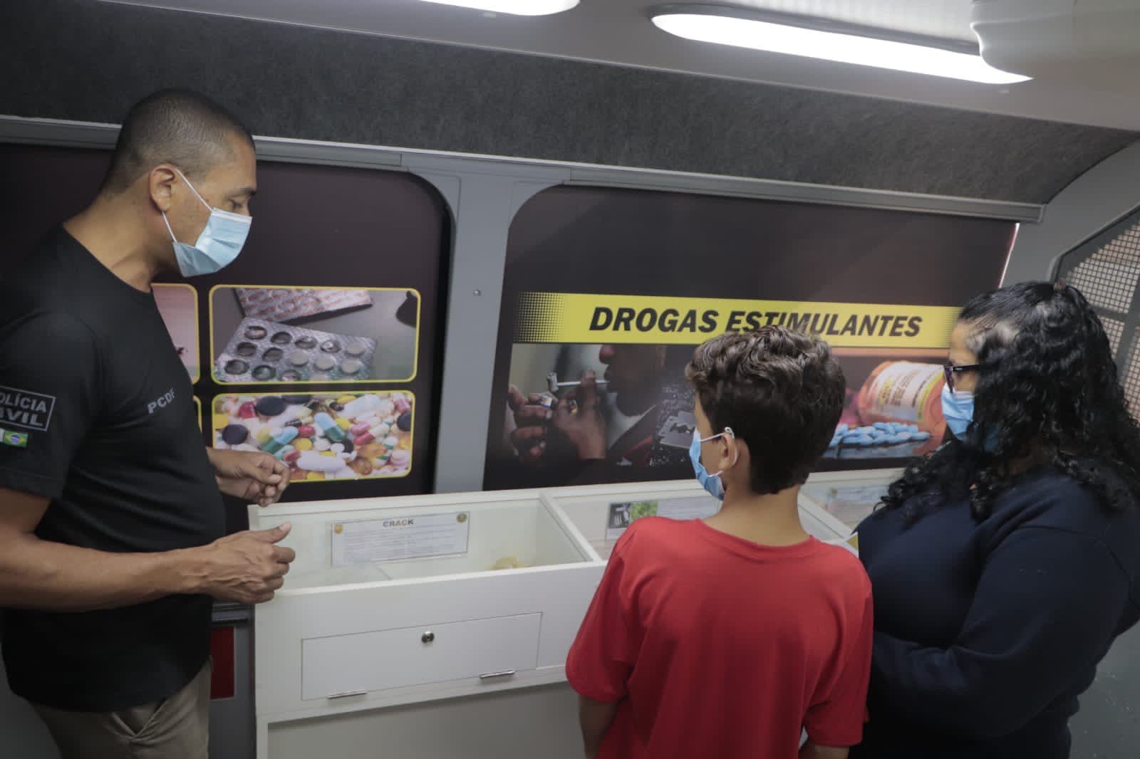 Museu de Drogas estará até este sábado (19) em Santa Maria