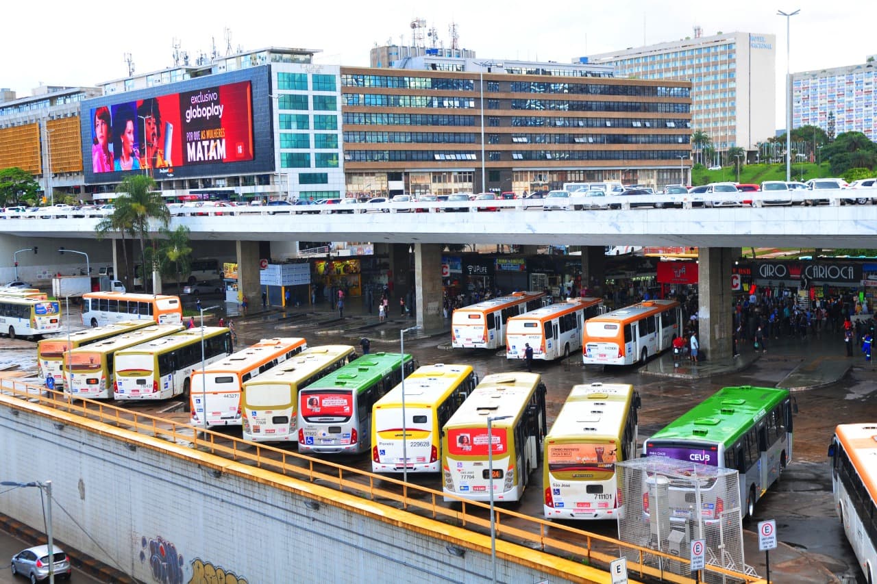 Mais viagens de ônibus para Planaltina e Sobradinho