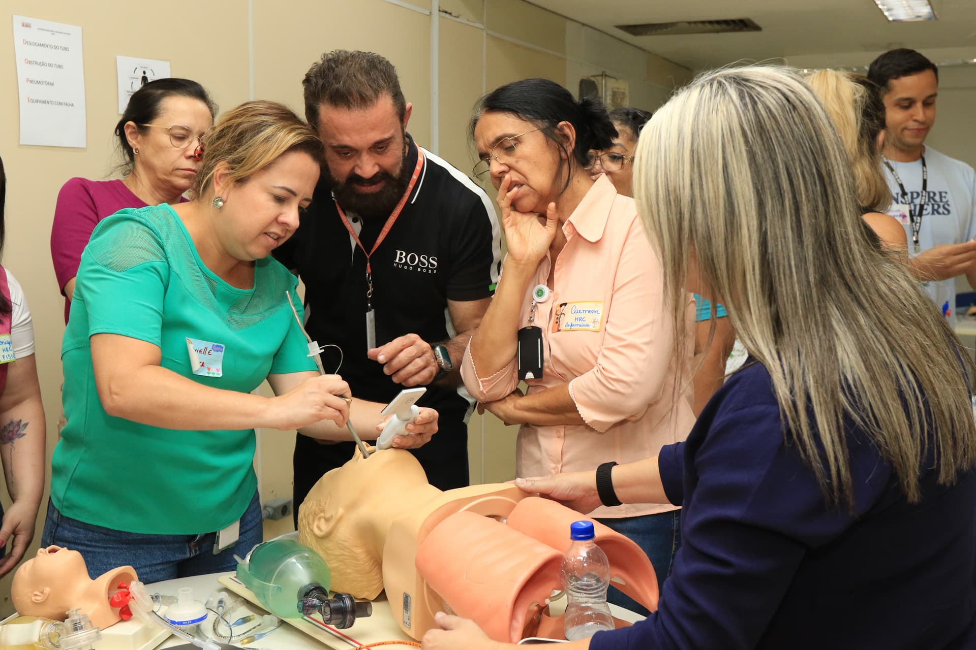 Servidores da Saúde participam de treinamento em emergências pediátricas