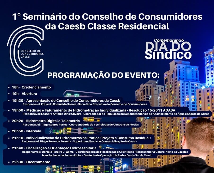 Seminário reúne síndicos e administradores de condomínios