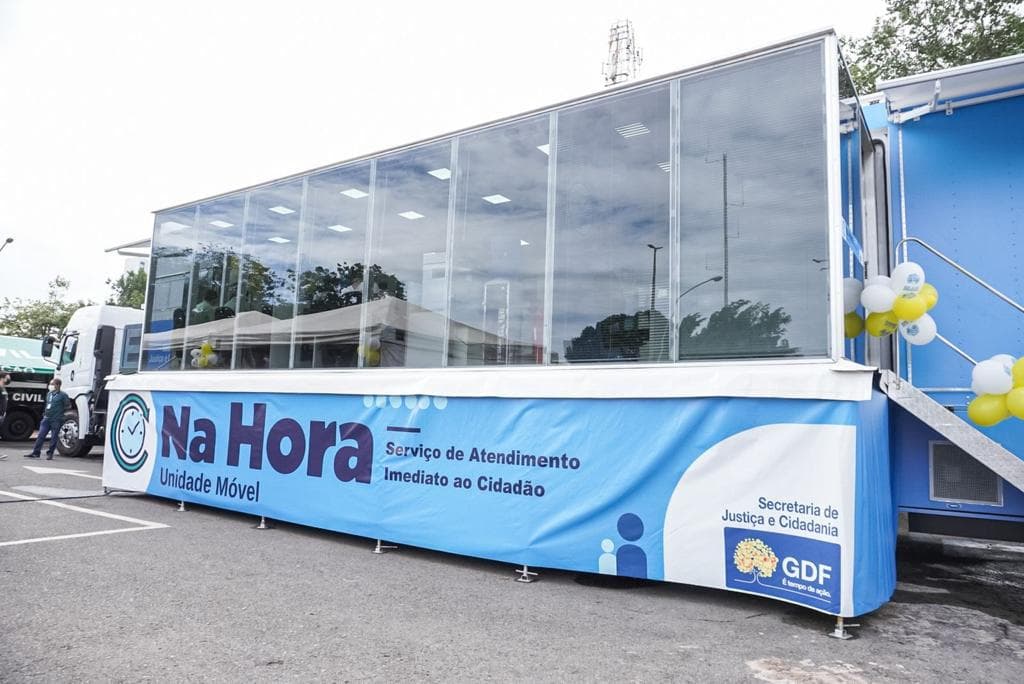 Unidade móvel do Na Hora fica mais uma semana em Samambaia