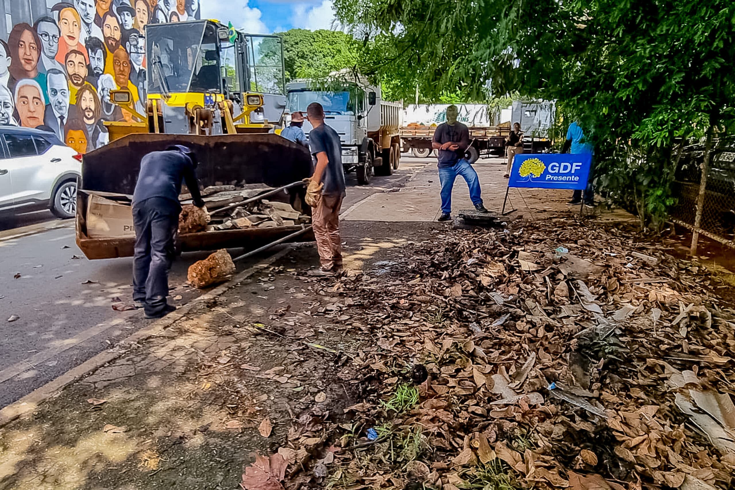 Unidade de saúde na W3 Sul recebe limpeza e pintura nova