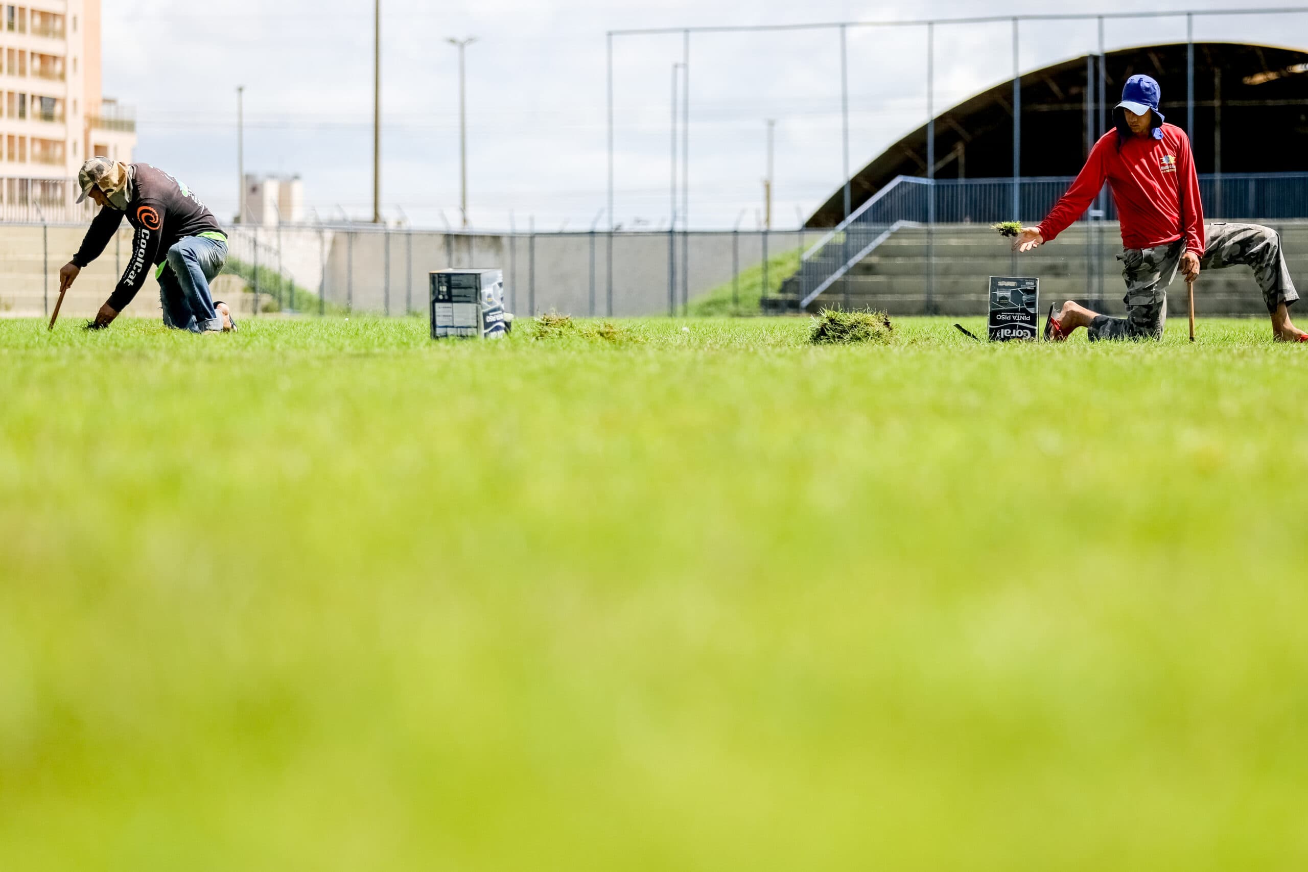 Estádio Rorizão recebe mais uma etapa de obras