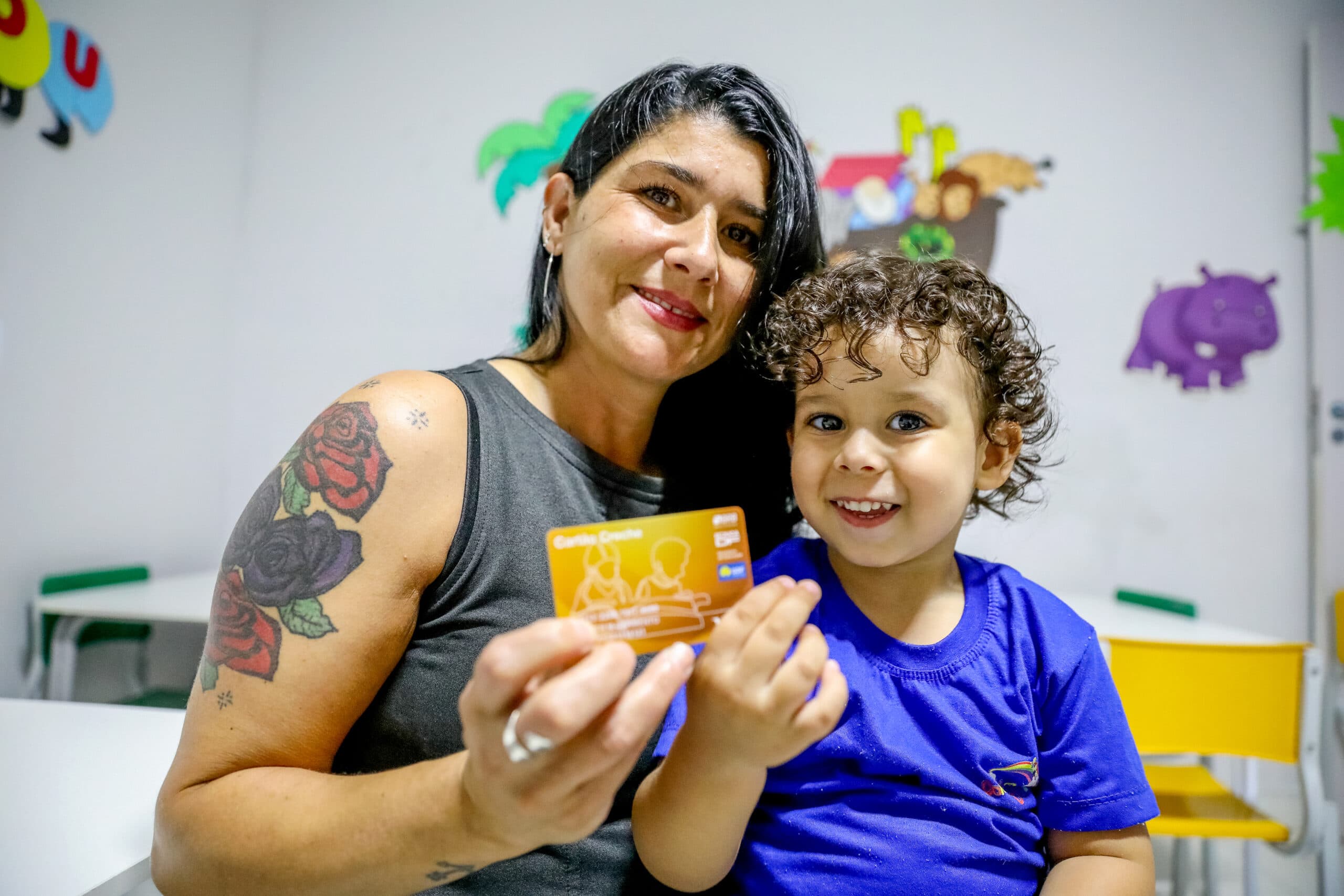 Cartão Creche amplia oferta de vagas e atende 4,8 mil crianças